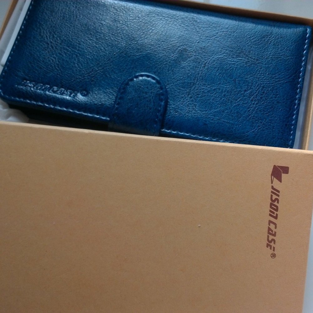 NWT 100% Leather Jilson cell phone cover/ credit card holder for small phone